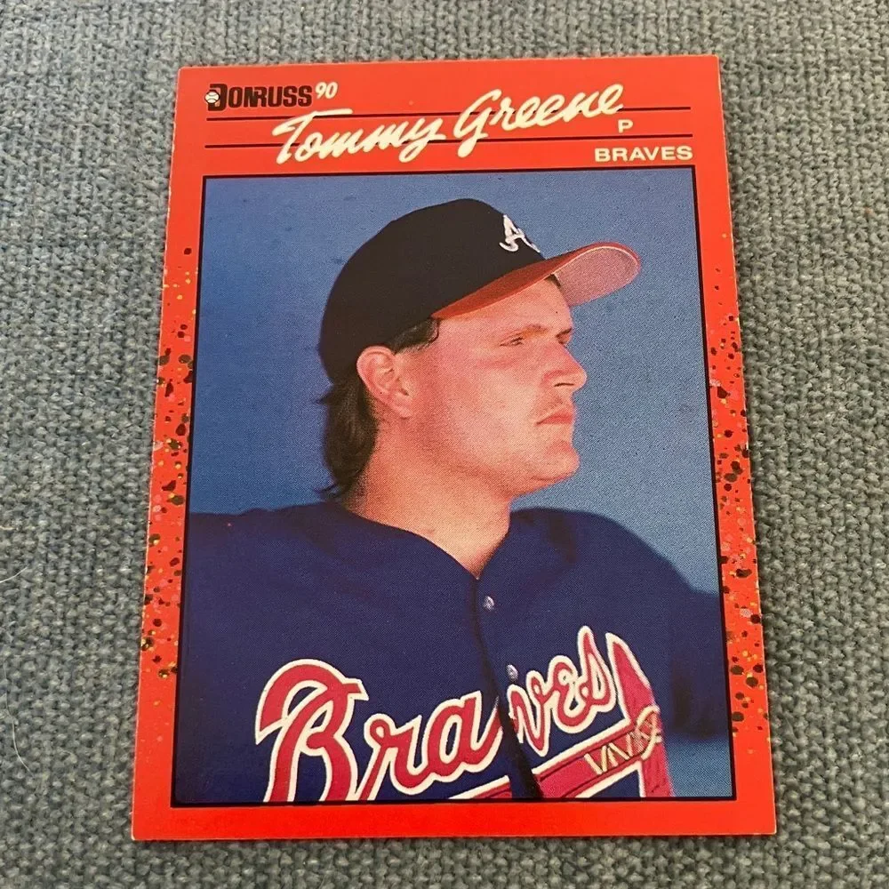 1990 Donruss Atlanta Braves Baseball Card Trading Card